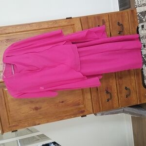 Boutique Three Piece Pink Pant Suit Small